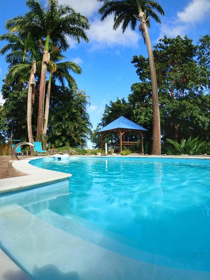 Gite Kaz A Topaze, Piscine, Jardin Tropical Sainte-Rose Ngoại thất bức ảnh
