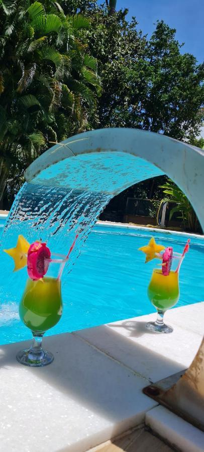 Gite Kaz A Topaze, Piscine, Jardin Tropical Sainte-Rose Ngoại thất bức ảnh